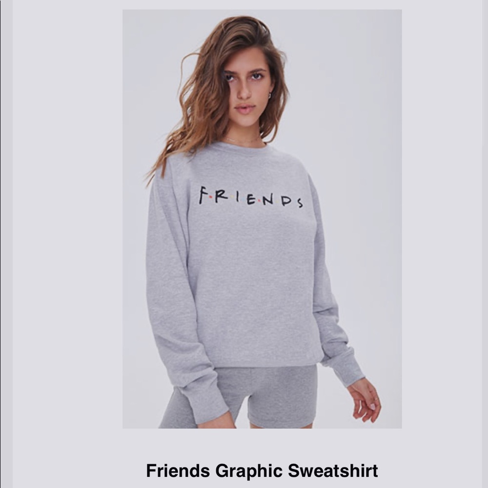 Forever 21 - Friends Graphic Sweatshirt - L